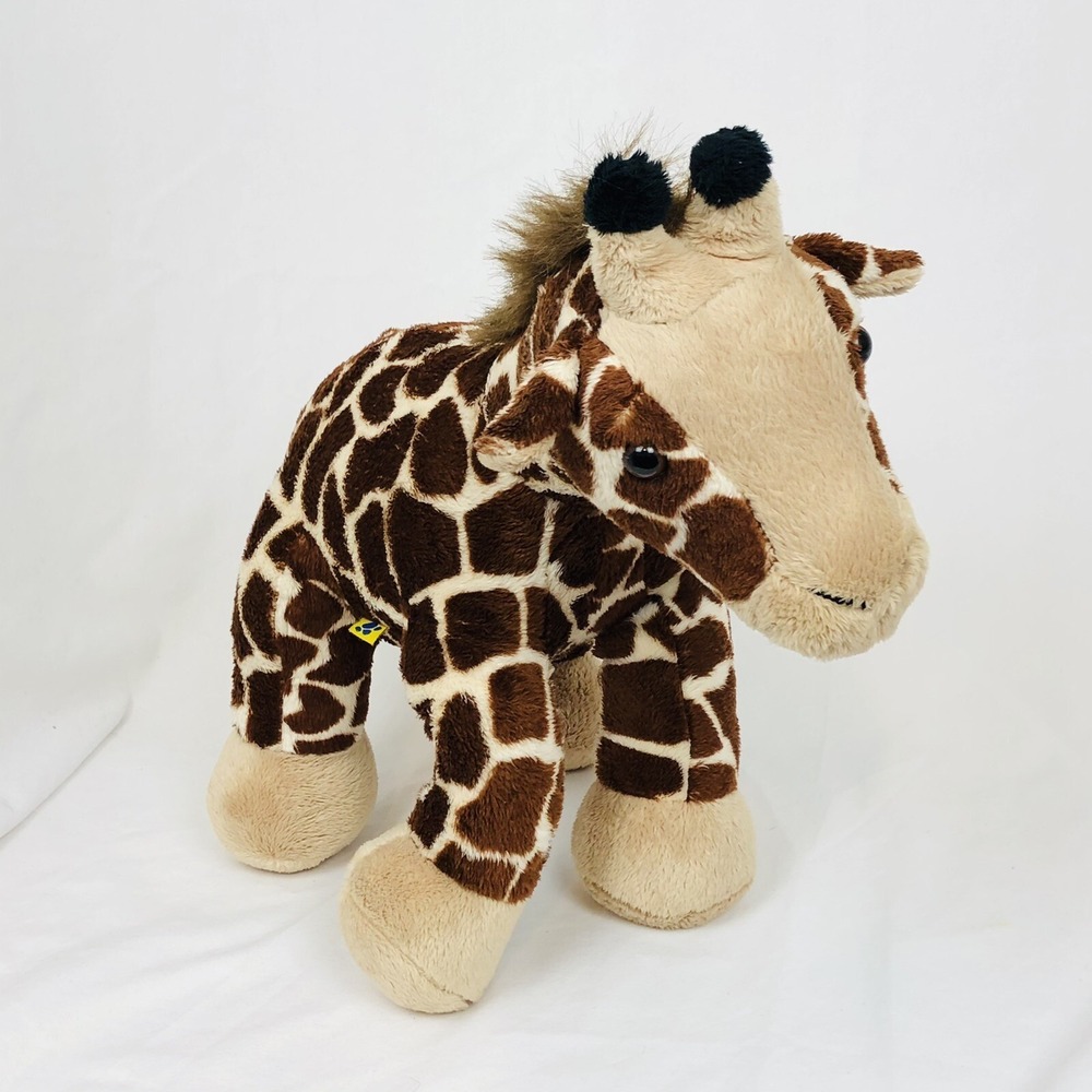 Giraffe BUILD A BEAR workshop babw bab zoo safari Year 2012 Retired